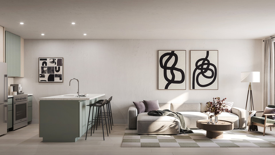 1.0 bed apartment